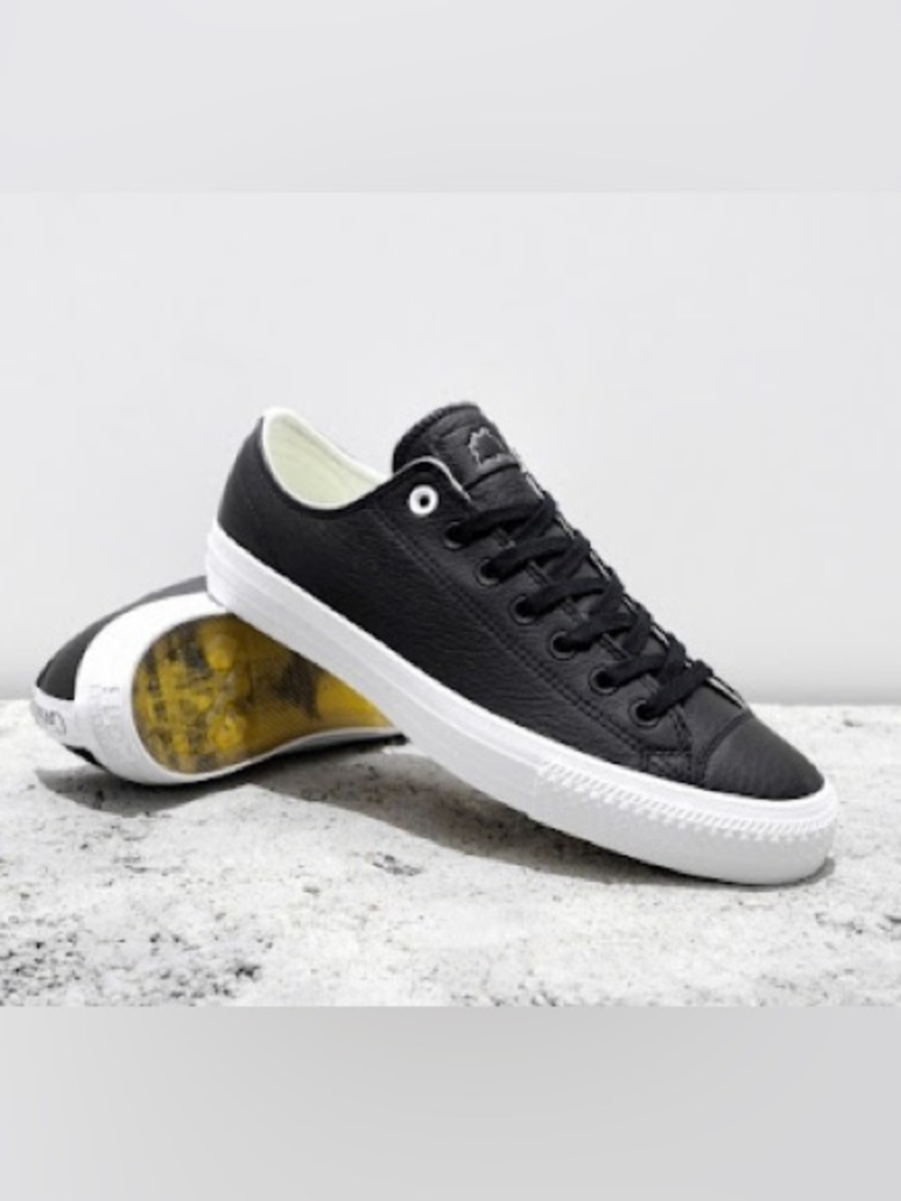 Civilist Converse Leather Low-Top Sneakers